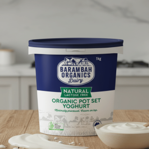 Barambah Organics Lactose Free Yoghurt 1 kg - Buy Online Sydney | Frozberries