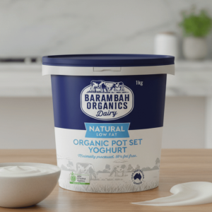 Barambah Organics Low Fat Yoghurt 1Kg - Buy Online Sydney | Frozberries