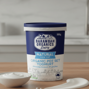 Barambah Organics Low Fat Yoghurt 500g - Buy Online Sydney | Frozberries
