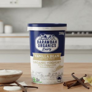 Barambah Organics Honey Yoghurt 200g - Buy Online Sydney | Frozberries