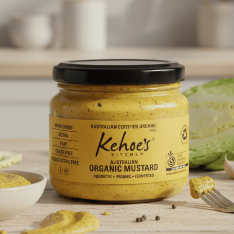 Kehoe’s Australian Organic Mustard Paste 240g - Buy Online Sydney | Frozberries