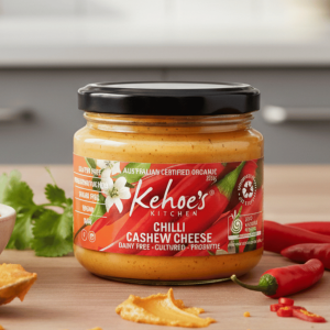 Kehoe’s Organic Chilli Cashew Cheese 250g - Buy Online Sydney | Frozberries