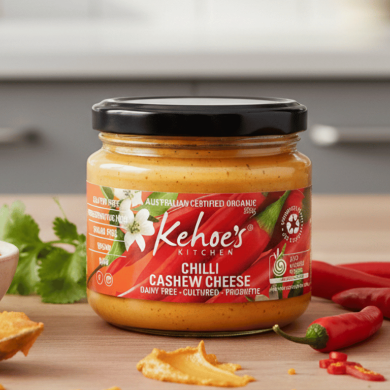 Kehoe’s Organic Chilli Cashew Cheese 250g - Buy Online Sydney | Frozberries