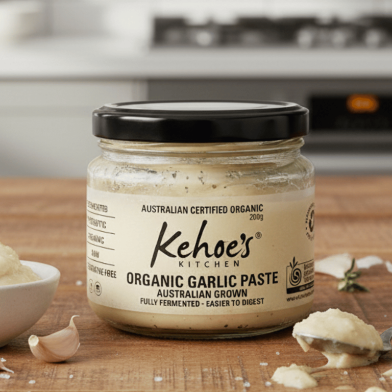 Kehoe's Organic Garlic Paste 200g - Buy Online Sydney | Frozberries
