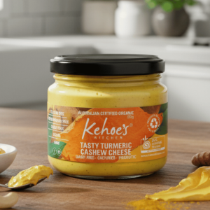 Kehoe’s Cashew Turmeric Cheese 250g - Buy Online Sydney | Frozberries