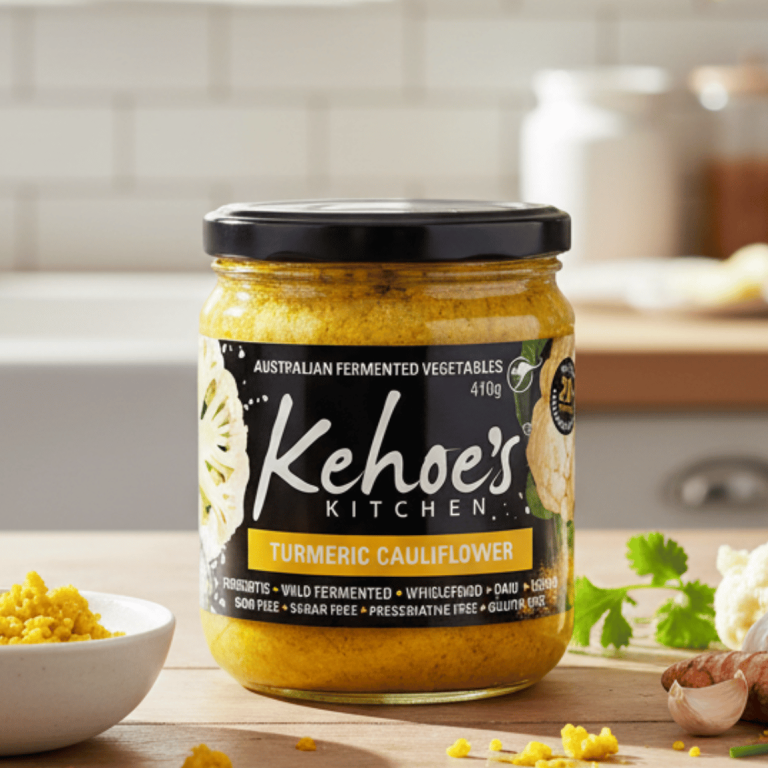 Kehoe's Organic Turmeric Cauliflower 410g - Buy Online Sydney | Frozberries