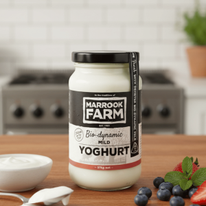 Marrook Farm Biodynamic Mild Yoghurt 375gm - Buy Online Sydney | Frozberries