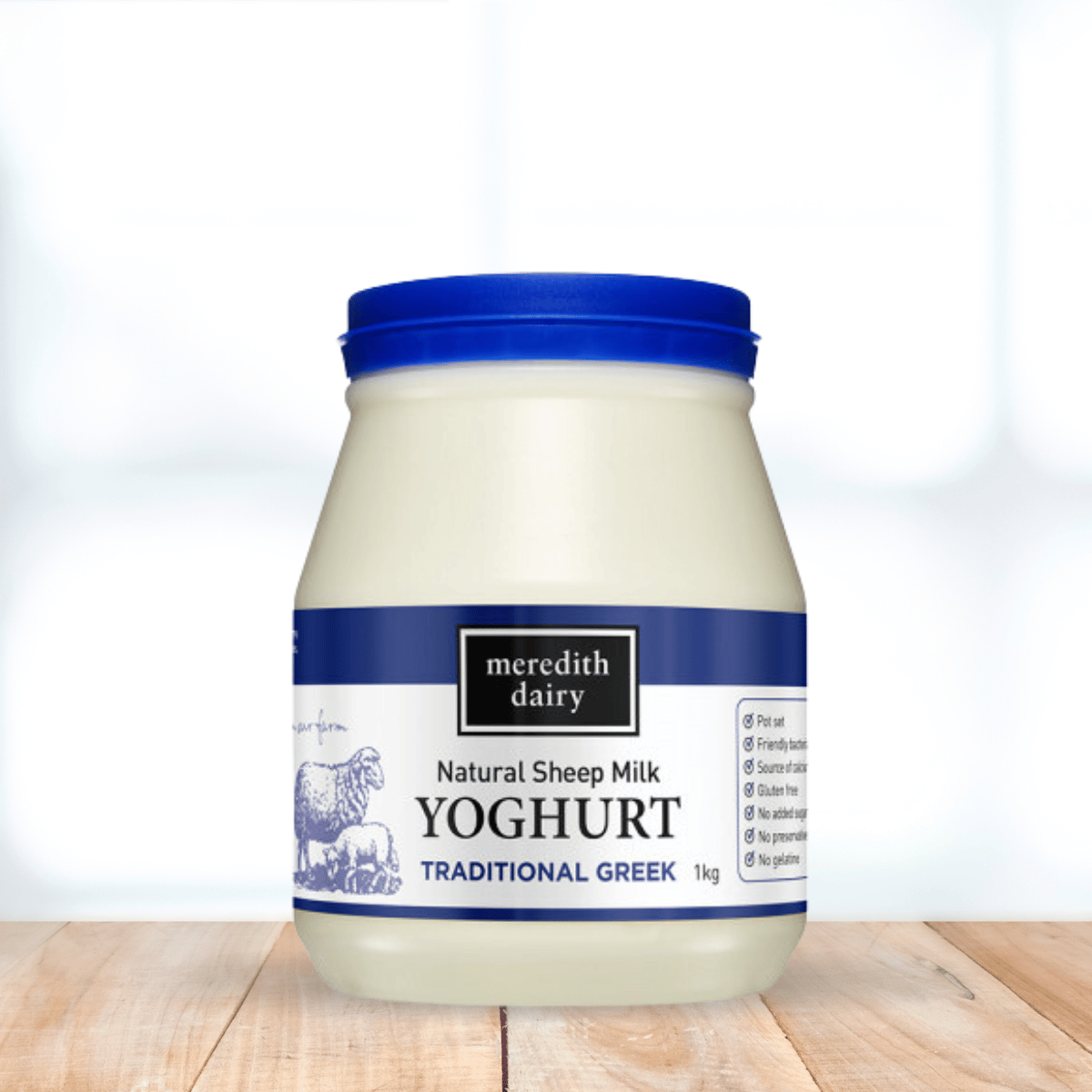 Meredith - Sheep Yoghurt Blue - 1kg Meredith Sheep Yoghurt Blue 1kg - Buy Online Sydney | Frozberries