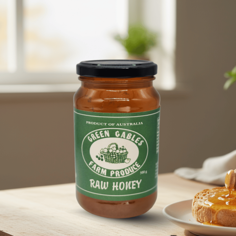 Green Gables Raw Honey 500g - Buy Online Sydney | Frozberries