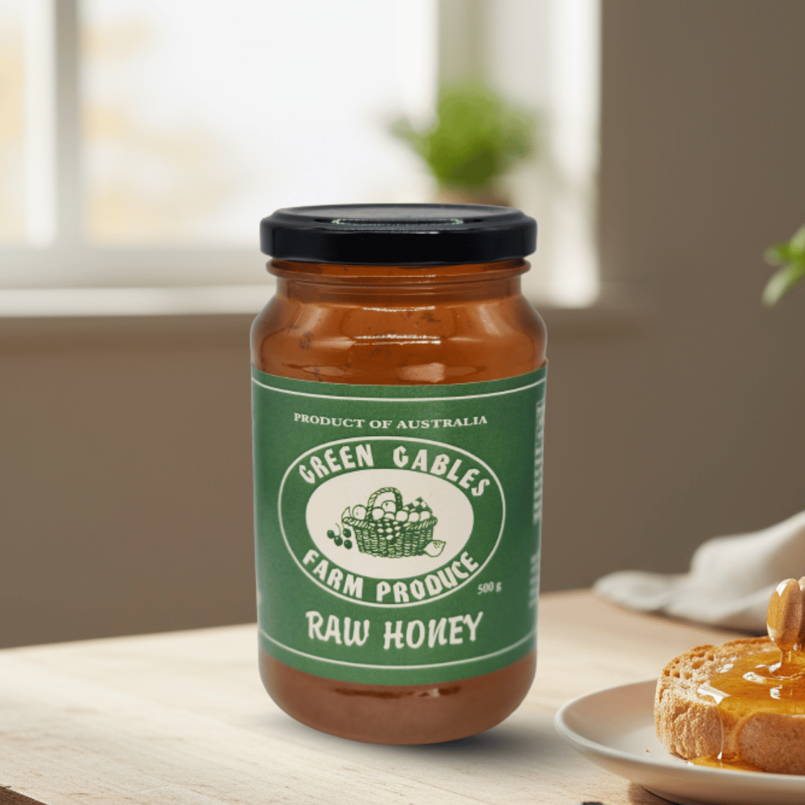 Green Gables Raw Honey 500g - Buy Online Sydney | Frozberries