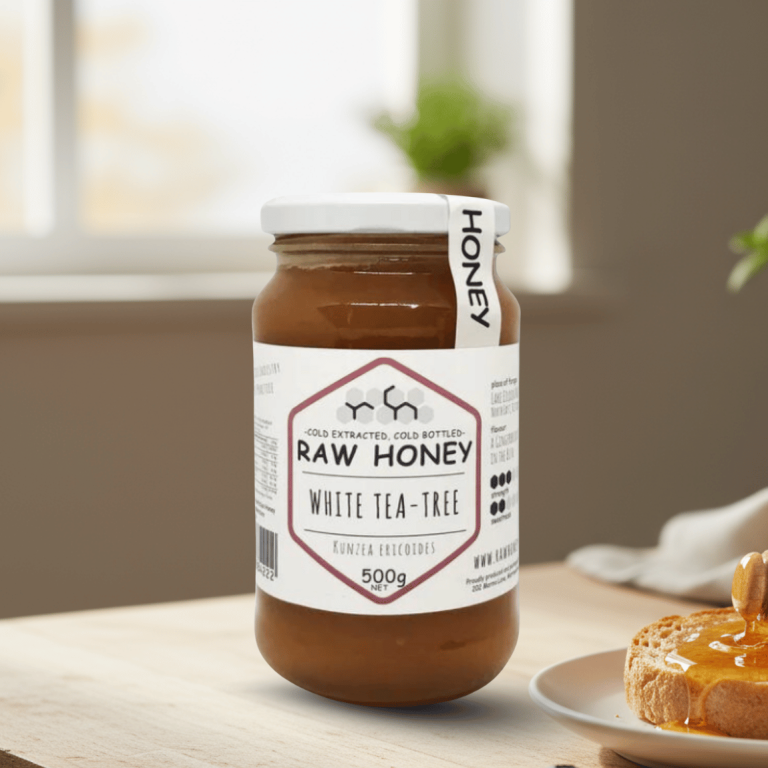 Raw Honey White Tea Tree 500g - Buy Online Sydney | Frozberries