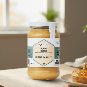 Raw Honey White and Giant Mallee 1Kg - Buy Online Sydney | Frozberries