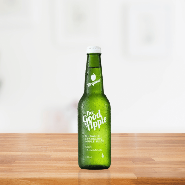 The Good Apple Organic Sparkling Apple Juice 330mL - Buy Online Sydney | Frozberries