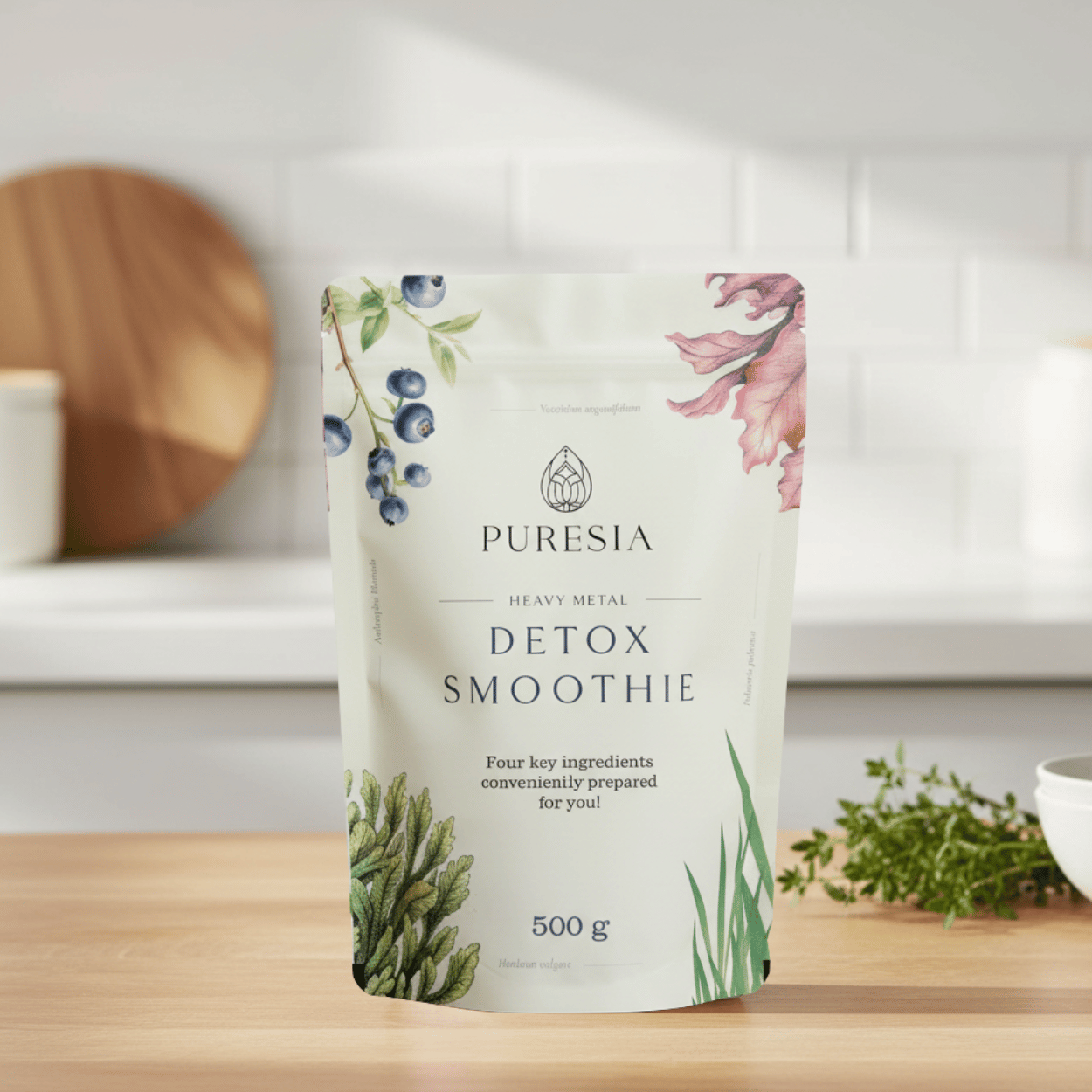 Puresia Heavy Metal Detox Smoothie Mix 500g - Buy Online Sydney | Frozberries
