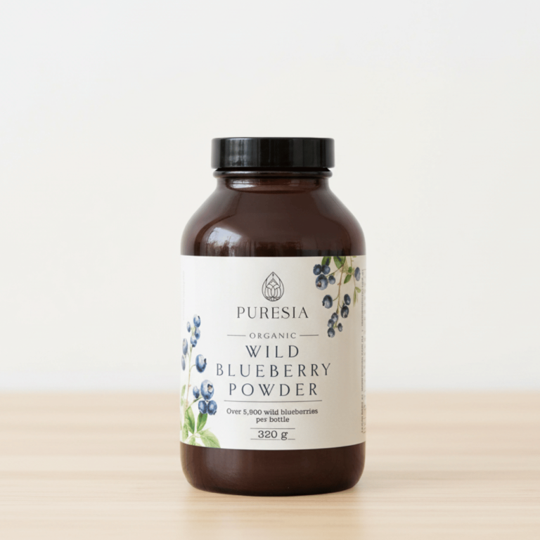 Puresia Organic Wild Blueberry Powder 320g - Buy Online Sydney | Frozberries