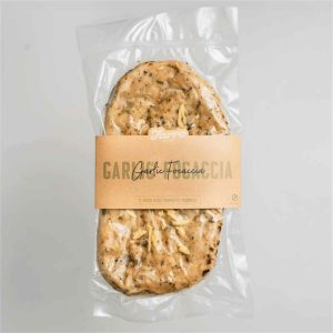 Farro Organic Spelt Garlic Focaccia 264g - Buy Online Sydney | Frozberries