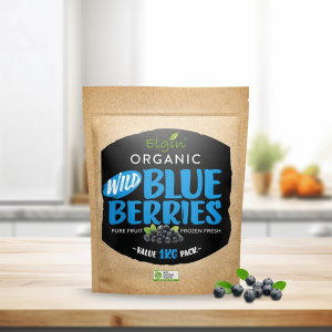 Elgin Organic Wild Blueberries Bulk 12 x 350g @ $11/packet - Buy Online Sydney | Frozberries