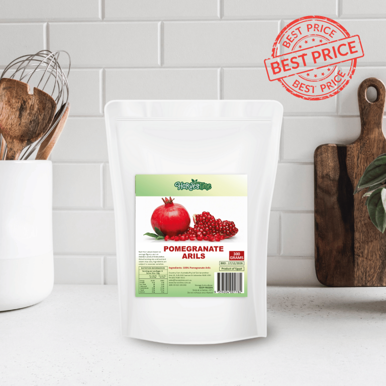 Harvestime Pomegranate Arils 300g - Buy Pomegranate Online Sydney NSW | Frozberries