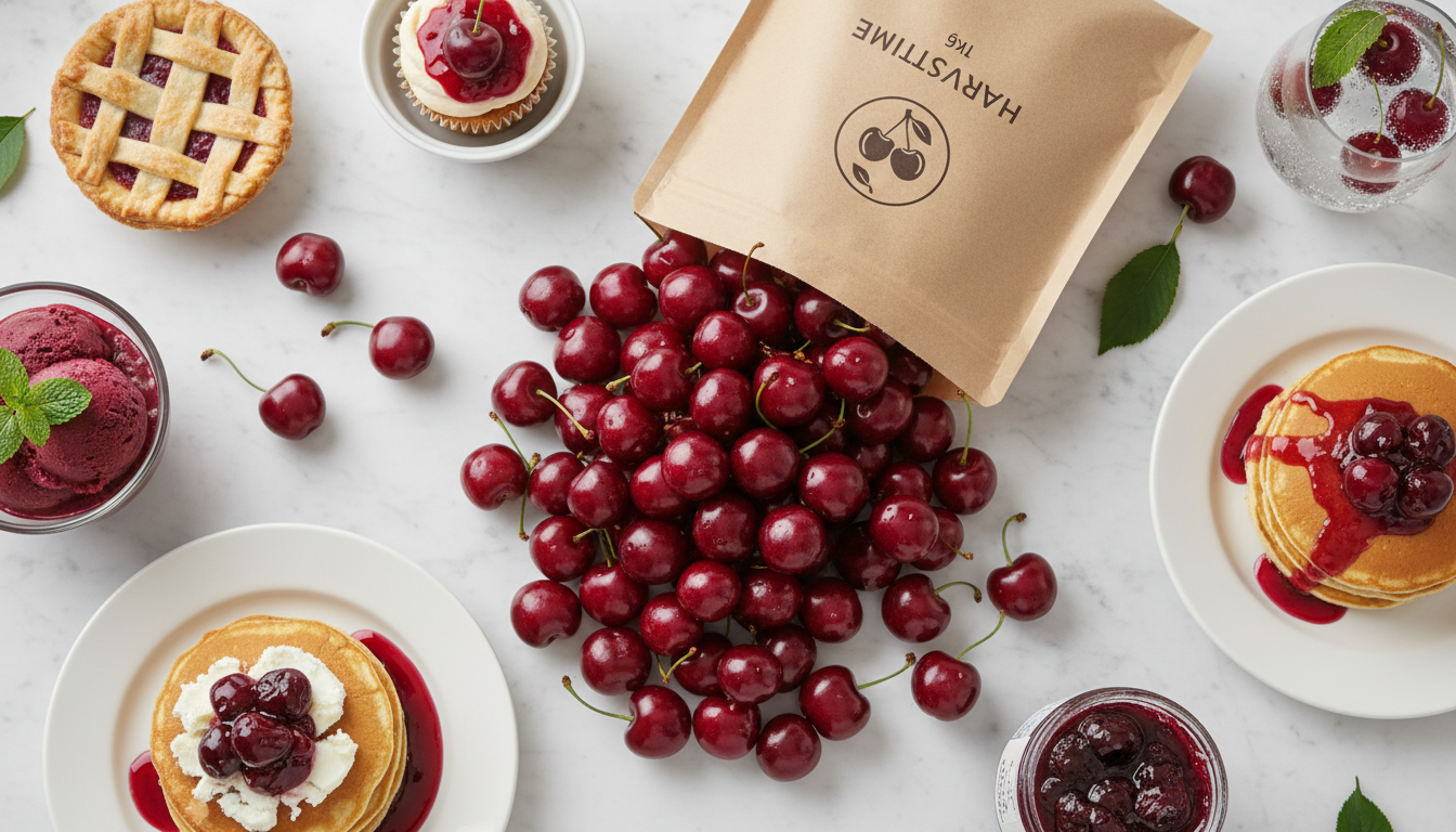 7 Mouth-Watering Recipes You Need to Try with a 1Kg Bag of Harvestime Sour Cherries
