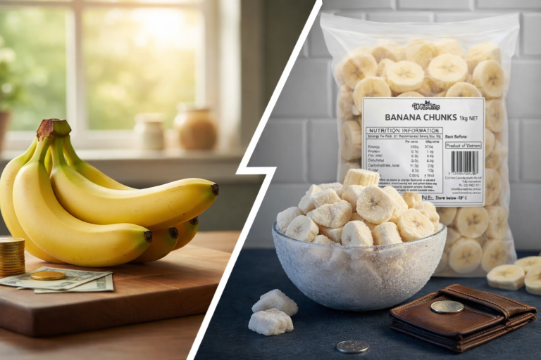 Fresh Bananas vs. Harvestime Frozen Chunks: The Ultimate Diet and Wallet Comparison
